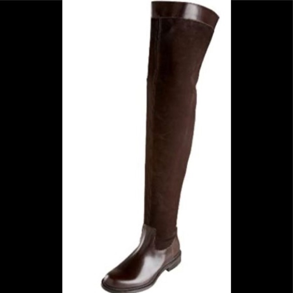 NWOB Studio Pollini over the knee suede riding boots. - Picture 1 of 4